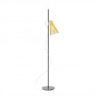 Kartell K-Lux Floor Lamp (Black - Straw)