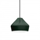 Marset Pleat Box 24 Pendant - Green/White