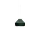 Marset Pleat Box 24 Pendant Green/White