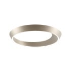 Matte White Lodes Tidal LED Ceiling Light 60 Champagne