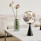 Silver Tom Dixon Melt Fat Cone LED Table Lamp