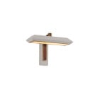 Bert Frank Rinato LED Single Wall Light Antique Brass White