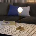 Northern Snowball Portable LED Table Lamp Lifestyle Coffee Table 2