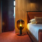 Established & Sons Lighthouse Table Lamp Beside Bed