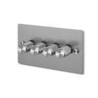 Buster + Punch 4G Dimmer Switch Cross Steel