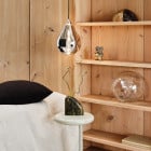 Tom Dixon Flare LED Pendant Light Lifestyle Shelves