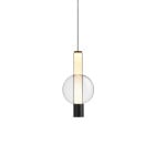 Marset Fragile 16 LED Pendant Black - Sphere