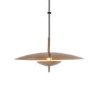 J. Adams & Co Luna LED Pendant 450 Travertine