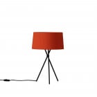 Santa & Cole Tripode M3 Table Lamp Red Amber Ribbon