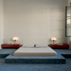 Verpan Wire Table Lamp Beside Bed