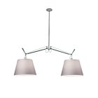 Artemide Tolomeo Basculante Suspension 36 Silk