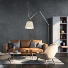 Artemide Tolomeo Mega LED Floor in Living Room