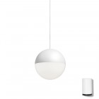 Flos String Light Sphere LED Pendant White Floor Switch