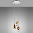 Axolight Fedora 3 Suspension Rose Gold