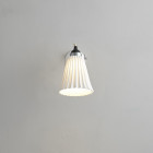 Original BTC Hector Pleat Wall Light Medium On