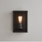 Original BTC Box Wall Light Small Clear glass