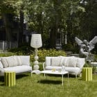 Green Kartell Sottsass Colonna Stools