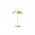 Vibia Mayfair LED Table Lamp Steel 5505 Copper Gold