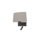 Astro Park Lane Reader LED Wall Light Tapered Oval Putty