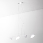 Axolight Orchid 4 LED Suspension White
