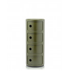 Kartell Componibili Storage Unit 4 tier unit in Green