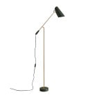 Northern Birdy Floor Lamp Green/Brass