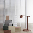 Copper Brown Muuto Tip LED Table Lamp
