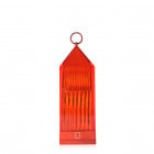 Kartell Lantern LED Portable Table Lamp Red