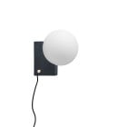 &Tradition Journey SHY1 LED Table Wall Lamp Steel Blue Wall