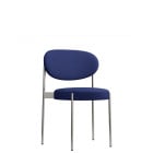 Verpan Series 430 Chair Blue Steel Frame