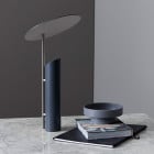 Verpan Reflect Table Lamp Grey on Desk
