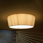 Bover Plafonet Ceiling Light (Cream Shade)