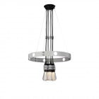 Buster + Punch Hero Chandelier - Stone / Steel