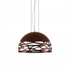 Lodes Kelly Dome Pendant Small Coppery Bronze