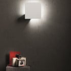 Lodes Puzzle Square LED Wall/Ceiling Light White in Situ