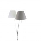 Costanza Telescopic Wall Light in Mistic White