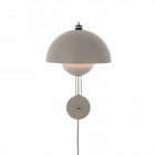 &Tradition Flowerpot VP8 Wall Light Grey Beige