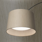 Foscarini Twiggy Wood LED Floor Lamp Black/Maple