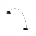 Foscarini Twiggy Elle LED Floor Lamp Black