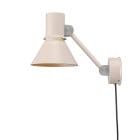 Anglepoise Type 80 W2 Wall Lamp Pale Putty Cable and Plug