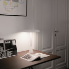 Nemo Lighting Panama LED Table Lamp White Textured