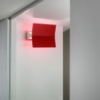 Nemo Lighting Applique à Volet Pivotant Plié LED Wall Light Red