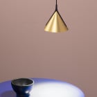 Axolight Jewel Mono LED Suspension Gold/Black
