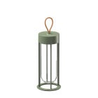 Flos In Vitro LED Outdoor Unplugged Light Pale Green