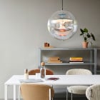 Verpan VP Globe Pendant Above Dining Table