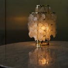 Verpan Fun 2TM Table Lamp Chrome - On