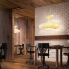 KDLN E.T.A. SAT Pendant White in Restaurant