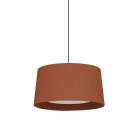 Santa & Cole GT5 Pendant Terracotta with Black Cable