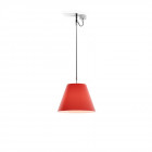 Costanza Telescopic Suspension Light in Red