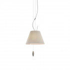 Constanzina Suspension Light in Mistic White